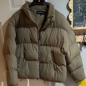 Green Puffer Jacket